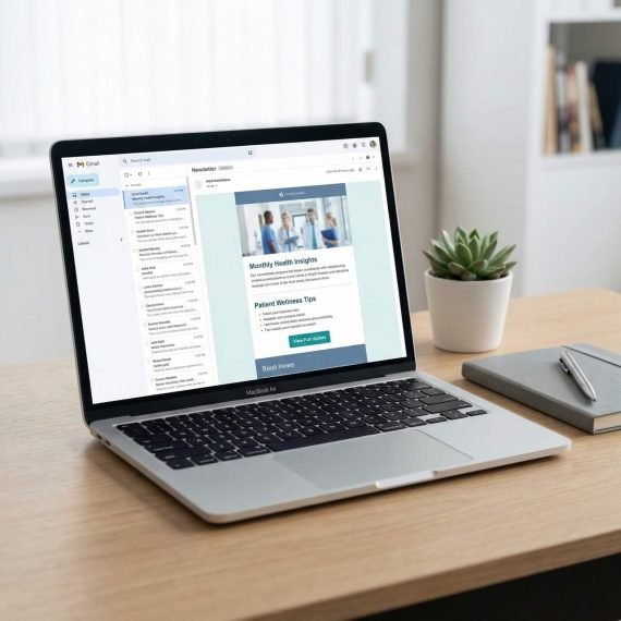 Monthly Newsletter Management - Pulse Point Practice